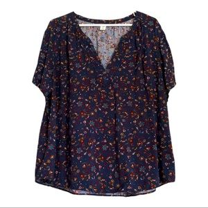 Old Navy Paisley Swing Top Sz xxl